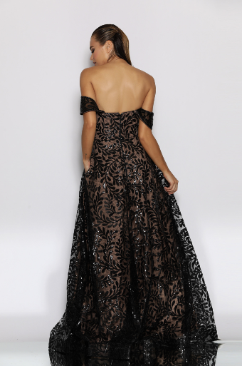 JX2057 By Jadore Evening $2 Navy thumbnail