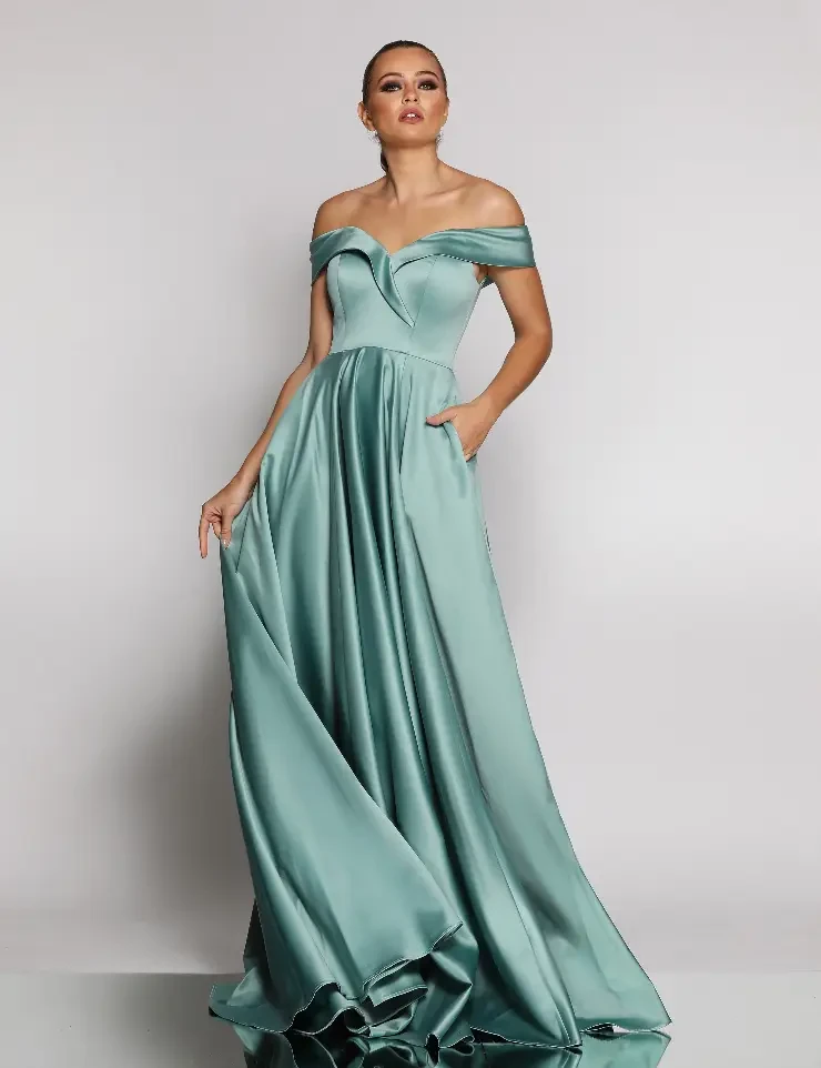 JX1096 By Jadore Evening #0 default Sage Nude picture