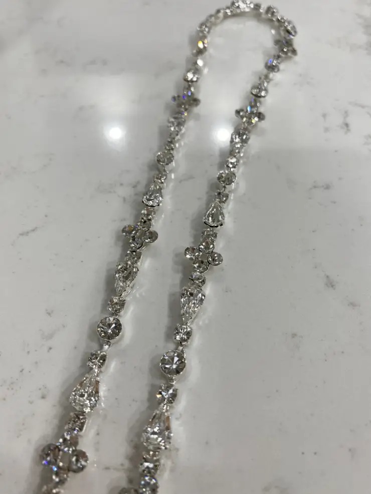 Bonnie - Diamante Belt #0 default Silver picture