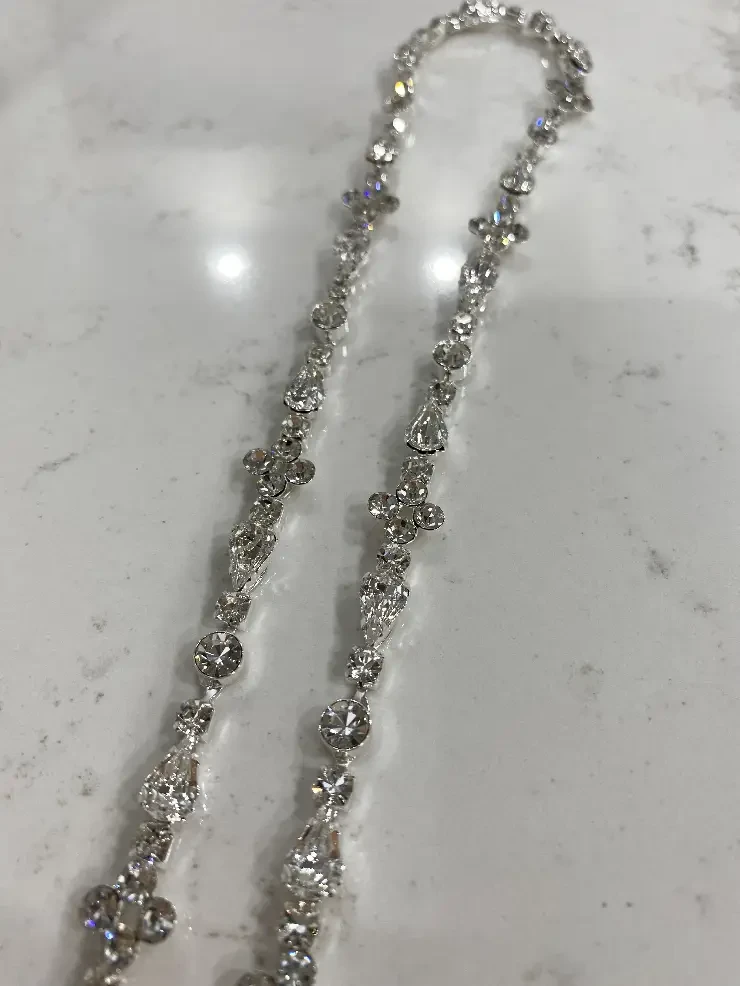 Bonnie - Diamante Belt #0 default Silver picture
