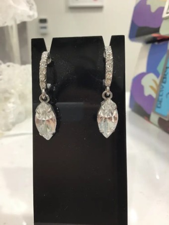Nina Earrings $0 default Silver thumbnail