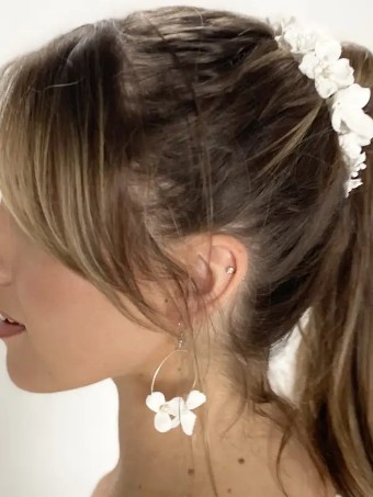 Eve Earrings $4 default Silver/Pearl thumbnail