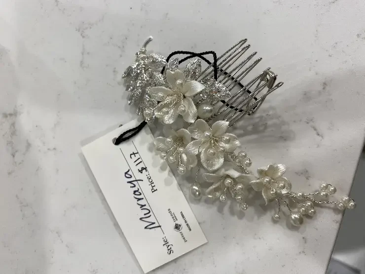 Murraya - Delicate porcelain flowers #0 default Silver picture