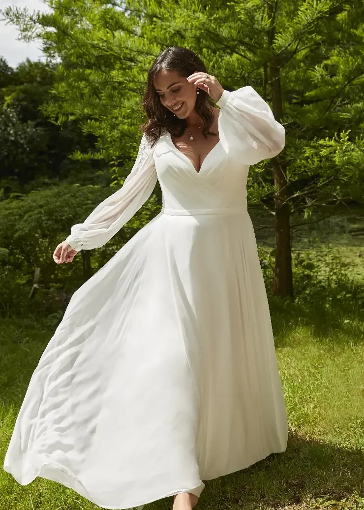 Lola-may By Romantica of Devon Price Range: $2399.00 - $3899.0 #0 default Ivory/SoftBlush picture