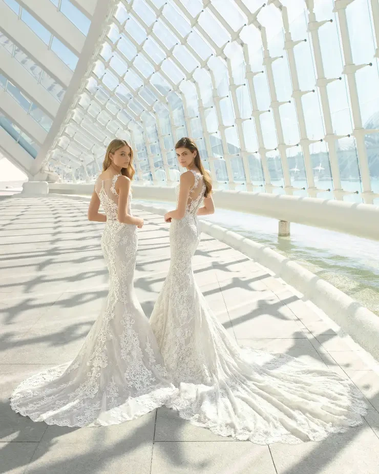 Daton By Rosa Clara Price Range: $2999.99 - $7750.00 #3 default Natural/Nude picture