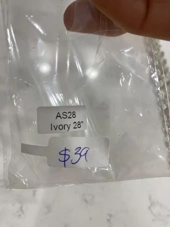 AS28 $1 default Ivory/Silver thumbnail