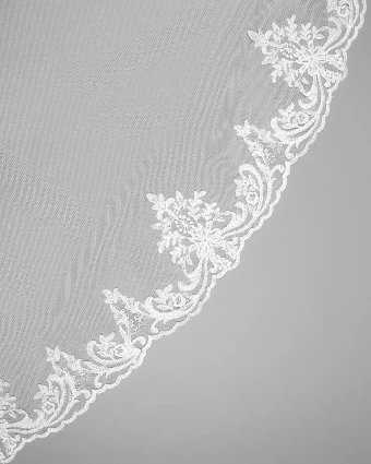 velo 4LV69 Veil 3X3 By Rosa Clara Price Range: $2999.99 - $7750.00 $0 default Natural thumbnail