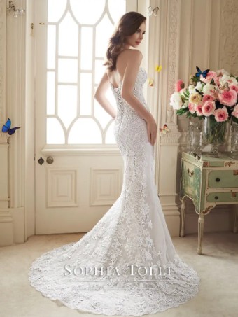 Maeve Y11652 Dress Only (CORSET BACK) By Sophia Tolli $1 default Ivory/FrenchBeige thumbnail