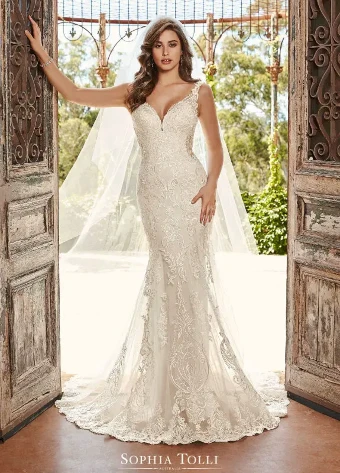 Tara - Y21988 By Sophia Tolli Price Range: $1889.00-$4999.00 $2 default Ivory thumbnail
