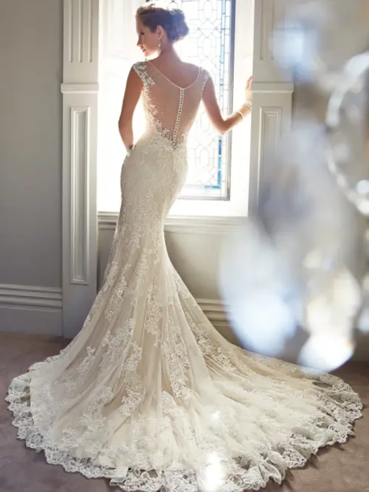 Y21432 By Sophia Tolli Price Range: $1889.00-$4999.00 #1 default Ivory/Light Gold picture