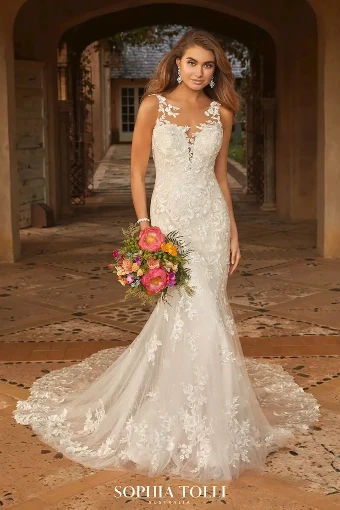 Aaliyah - Y12037 By Sophia Tolli Price Range: $1889.00-$4999.00 $4 Ivory/SoftBlush thumbnail