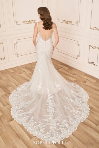 Aaliyah - Y12037 By Sophia Tolli $1 Ivory/SoftBlush thumbnail