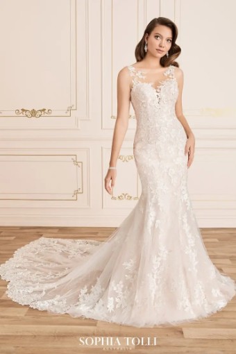 Aaliyah - Y12037 By Sophia Tolli $5 default Ivory/SoftBlush thumbnail