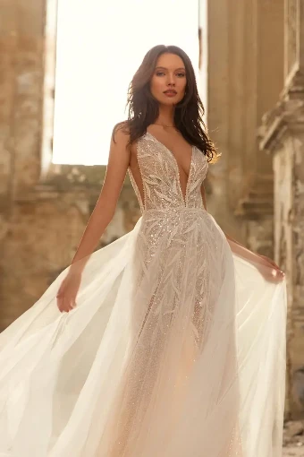Rebeka dress only By Eva Lendel Wedding Gowns Price Range: $2999.00 - $6300.00 $1 Original thumbnail