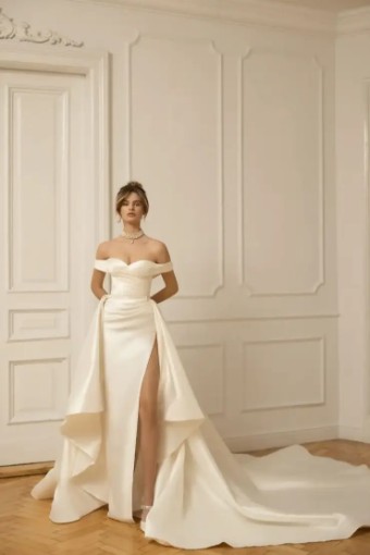 Lea Dress & Overskirt By Eva Lendel $0 default Original thumbnail