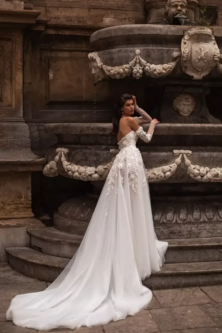 Kelaya By Eva Lendel Price Range: $2999.00 - $6300.00 #1 All Ivory picture
