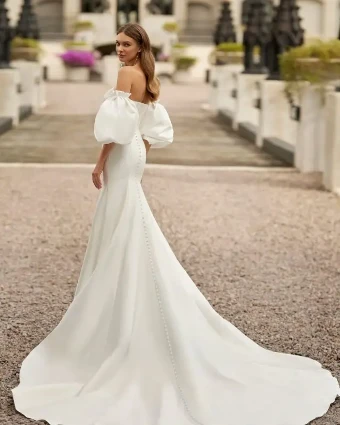 Estella By Rosa Clara Price Range: $2999.99 - $7750.00 $1 Natural thumbnail