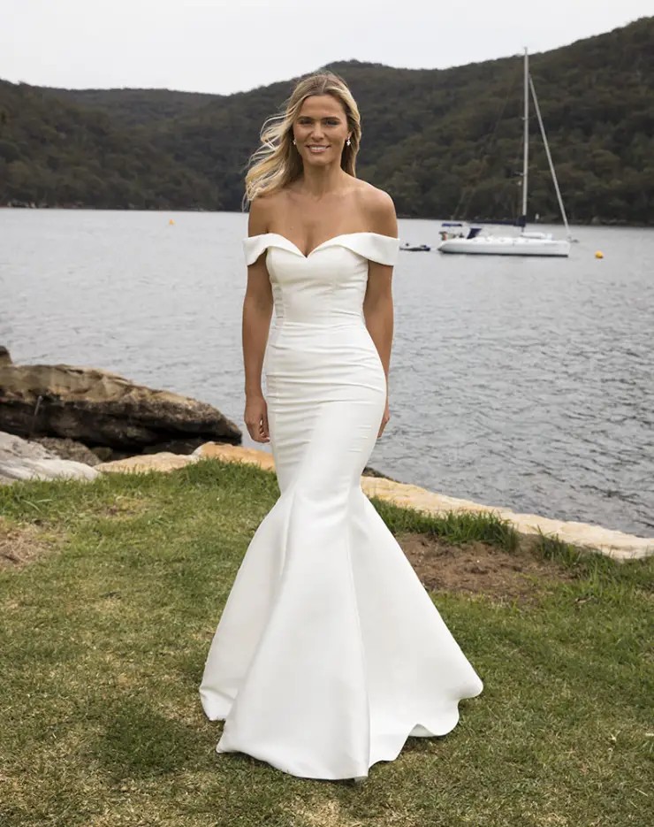 Pasadena Dress and Overskirt By Peter Trends #0 default Ivory picture
