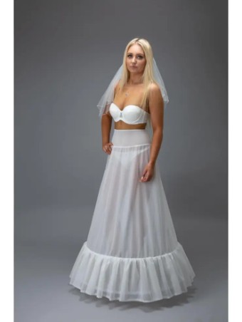 116 Extra Large - 2 Bone Petticoat $0 default Ivory thumbnail