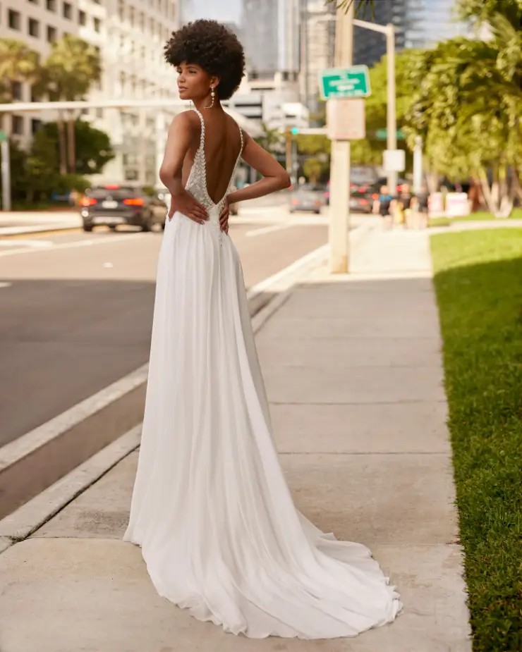 Kesia dress and cape By Rosa Clara #1 default Natural picture