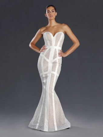 JX100 By Jadore Evening $0 default Ivory/Nude thumbnail