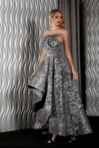 J9076 By Jadore Evening $0 default Charcoal thumbnail