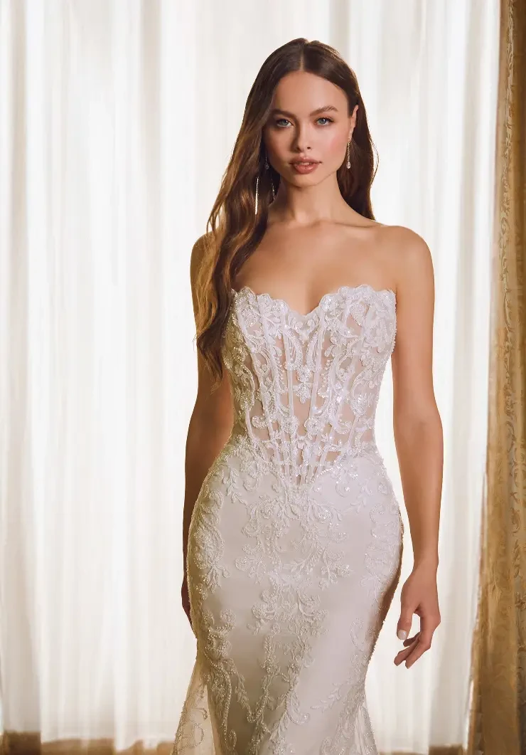 Rochelle By Morilee Price Range: $2200.00 - $5285.00 #6 default Ivory/Honey picture