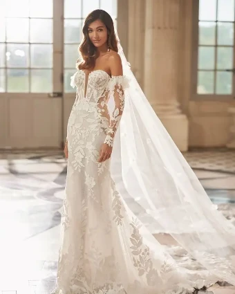 Eliseo By Rosa Clara Price Range: $2999.99 - $7750.00 $0 default Natural/Nude thumbnail