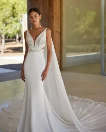 Aixa By Rosa Clara Price Range: $2999.99 - $7750.00 $0 default Natural/Nacre thumbnail