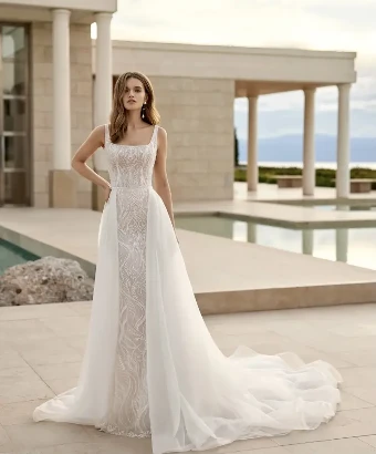 Verocha By Rosa Clara Price Range: $2999.99 - $7750.00 $0 default Natural Natural/Nude thumbnail