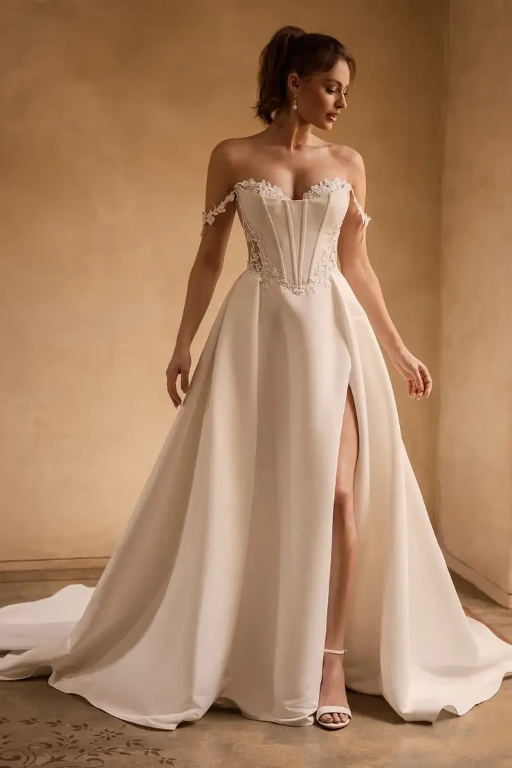 Rue By Sophia Tolli Price Range: $1889.00-$4999.00 #0 default Ivory picture