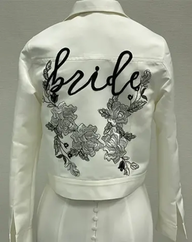 Bride Jacket #1 Ivory/Platinum picture