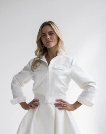 Bride Jacket $2 Ivory/Platinum thumbnail