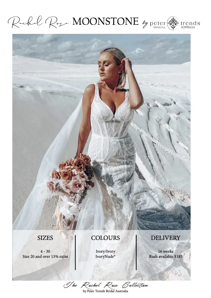 Moonstone By Rachel Rose #1 Ivory/Nude Ivory/Ivory picture