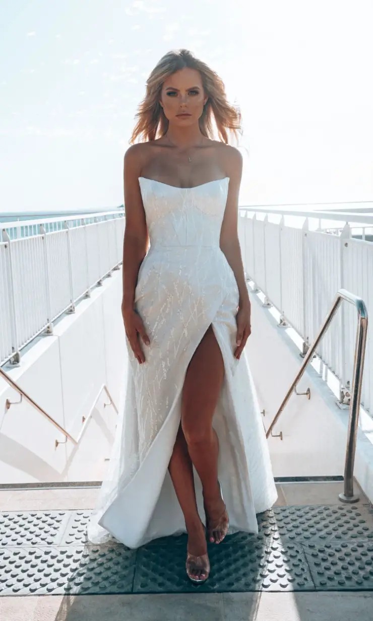 Snow By Rachel Rose #0 default Ivory/Ivory Ivory/Champagne/Ice Blue picture