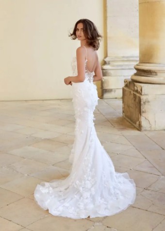 Heavenly Dress and Detachable Cape By Dando London $3 default Ivory thumbnail