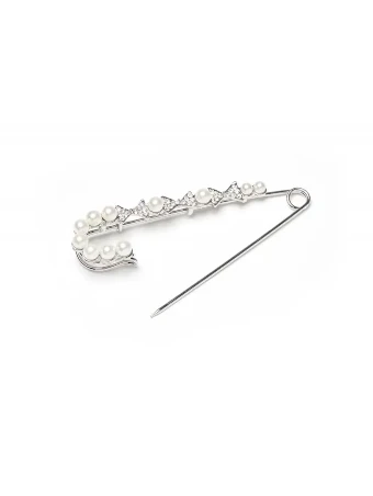 Train Pin - 915 By Jupon $0 default Silver/Pearl thumbnail