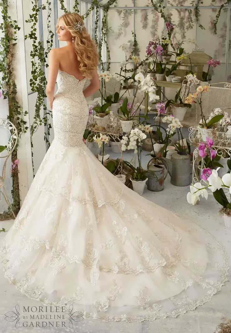 Maree By Morilee Price Range: $2200.00 - $5285.00 #4 default Ivory/Silver picture