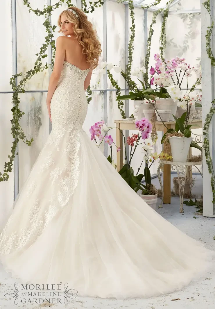Layla By Morilee Price Range: $2200.00 - $5285.00 #2 default Ivory/Silver picture