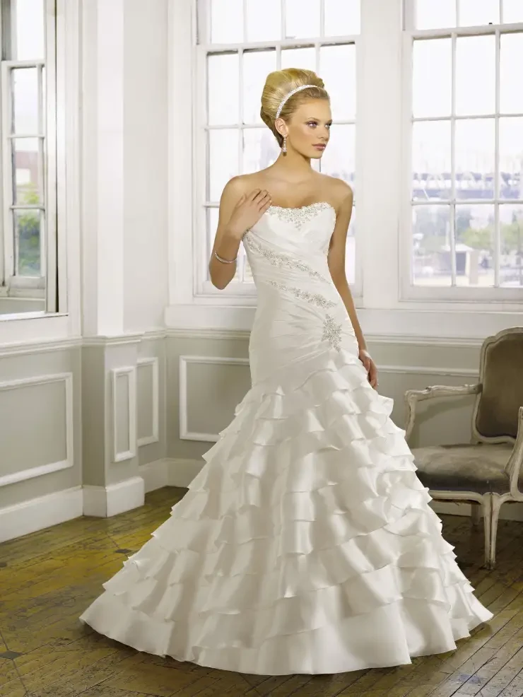 Gabriel By Morilee Price Range: $2200.00 - $5285.00 #0 default Ivory/Silver picture