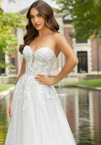 Dominique By Morilee Price Range: $2200.00 - $5285.00 $1 Ivory/Porcelain thumbnail