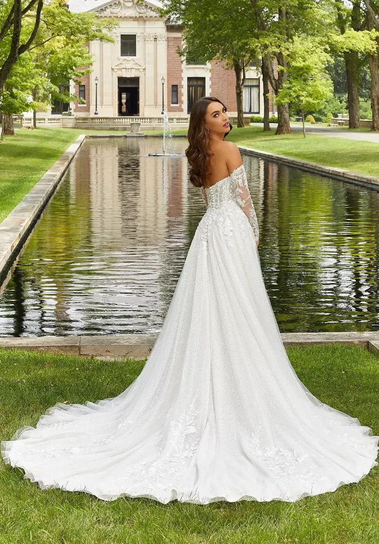 Dominique By Morilee Price Range: $2200.00 - $5285.00 #2 default Ivory/Porcelain picture