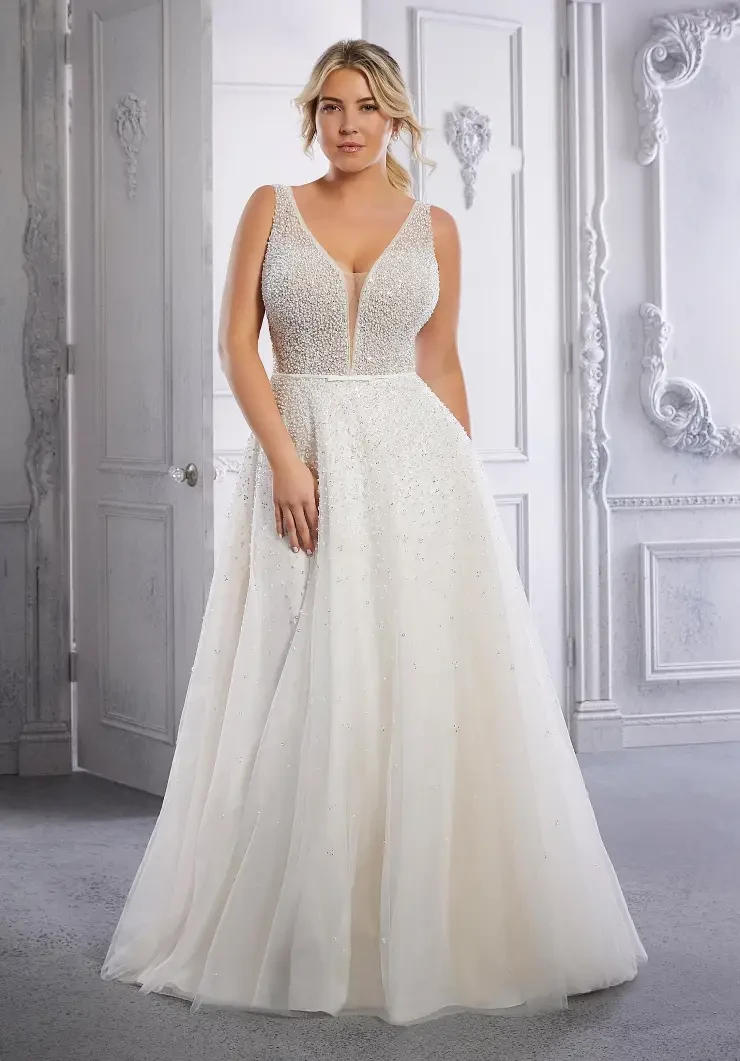 Cosima By Morilee Price Range: $2200.00 - $5285.00 #0 default Ivory/Prosecco/Honey Ivory/Ivory picture