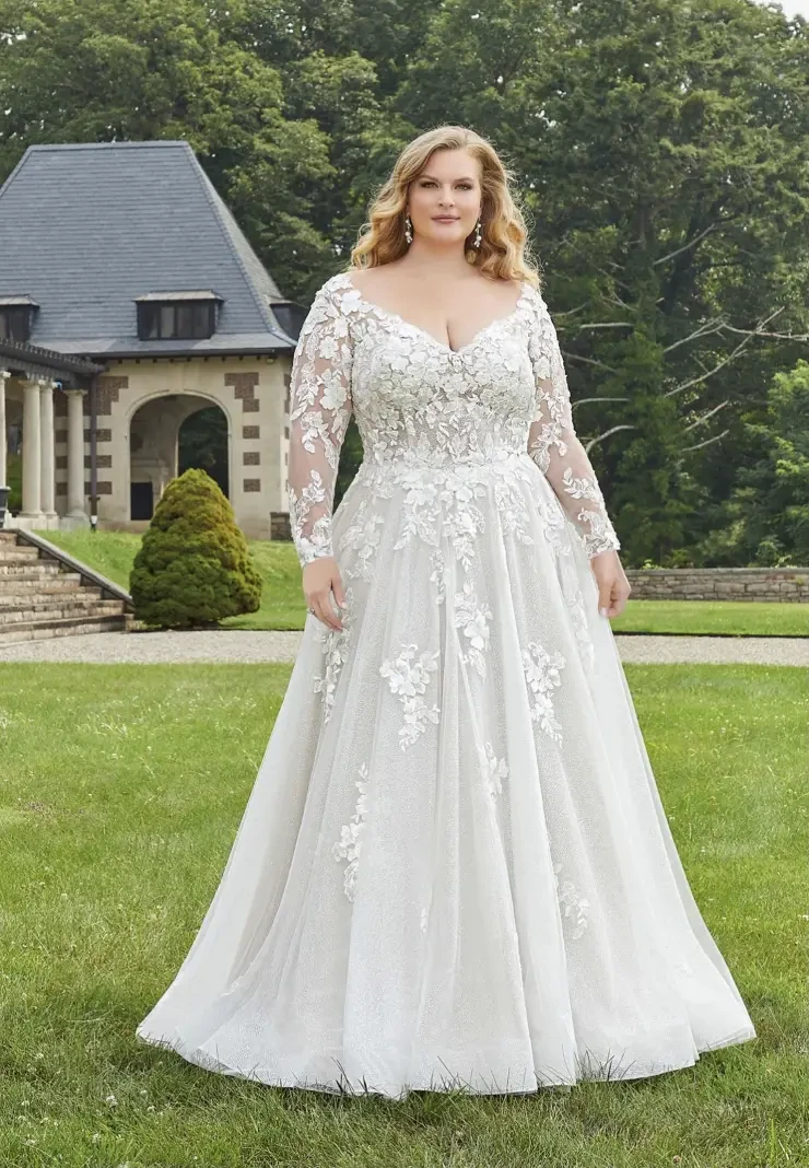 Emberly By Morilee Price Range: $2200.00 - $5285.00 #2 Ivory/Porcelain picture