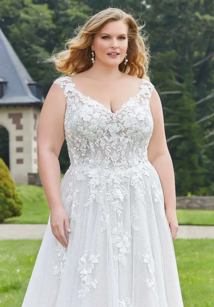 Emberly By Morilee Price Range: $2200.00 - $5285.00 #0 default Ivory/Porcelain picture