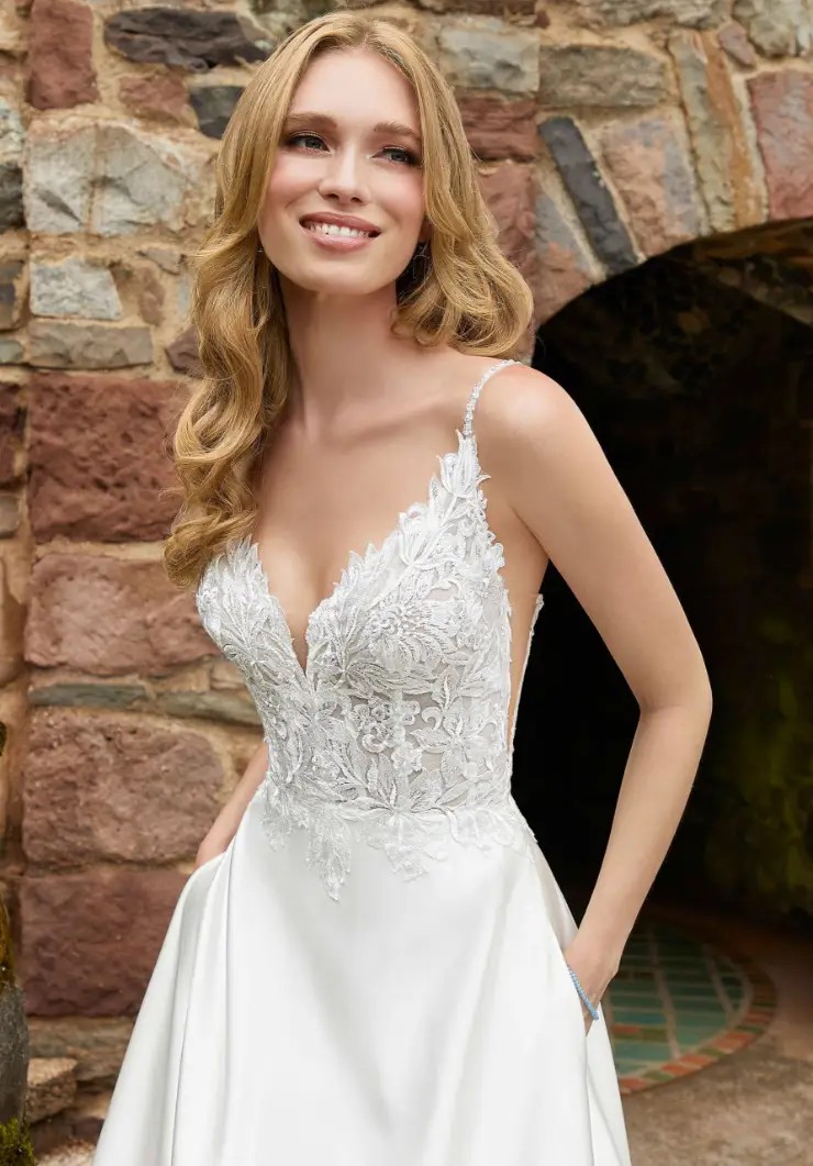 Darcy By Morilee #2 Ivory/Ivory picture