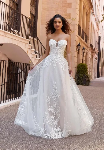 Jeanette By Morilee Price Range: $2200.00 - $5285.00 $4 Ivory/Porcelain thumbnail