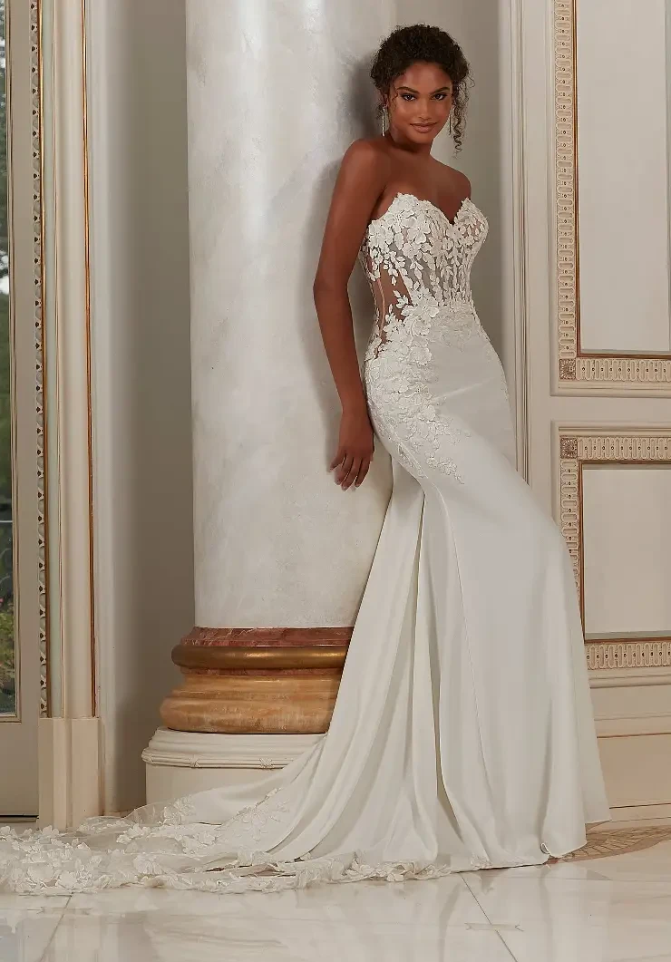 Padma By Morilee Price Range: $2200.00 - $5285.00 #6 default Ivory/Honey picture