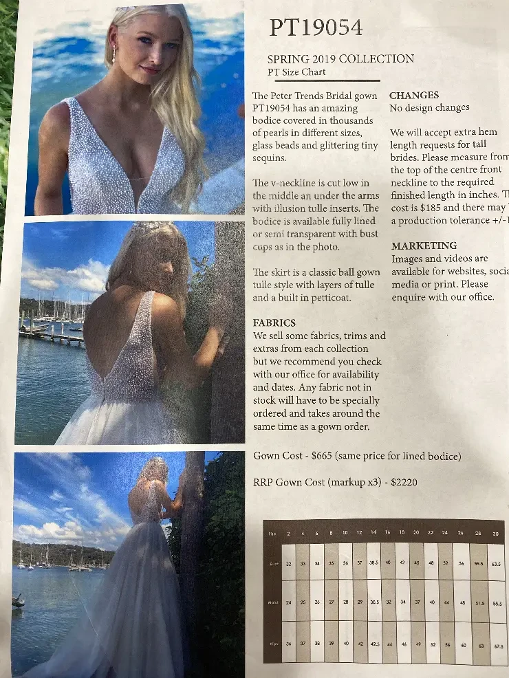 Harriet By Peter Trends #5 default Ivory/SoftBlush picture