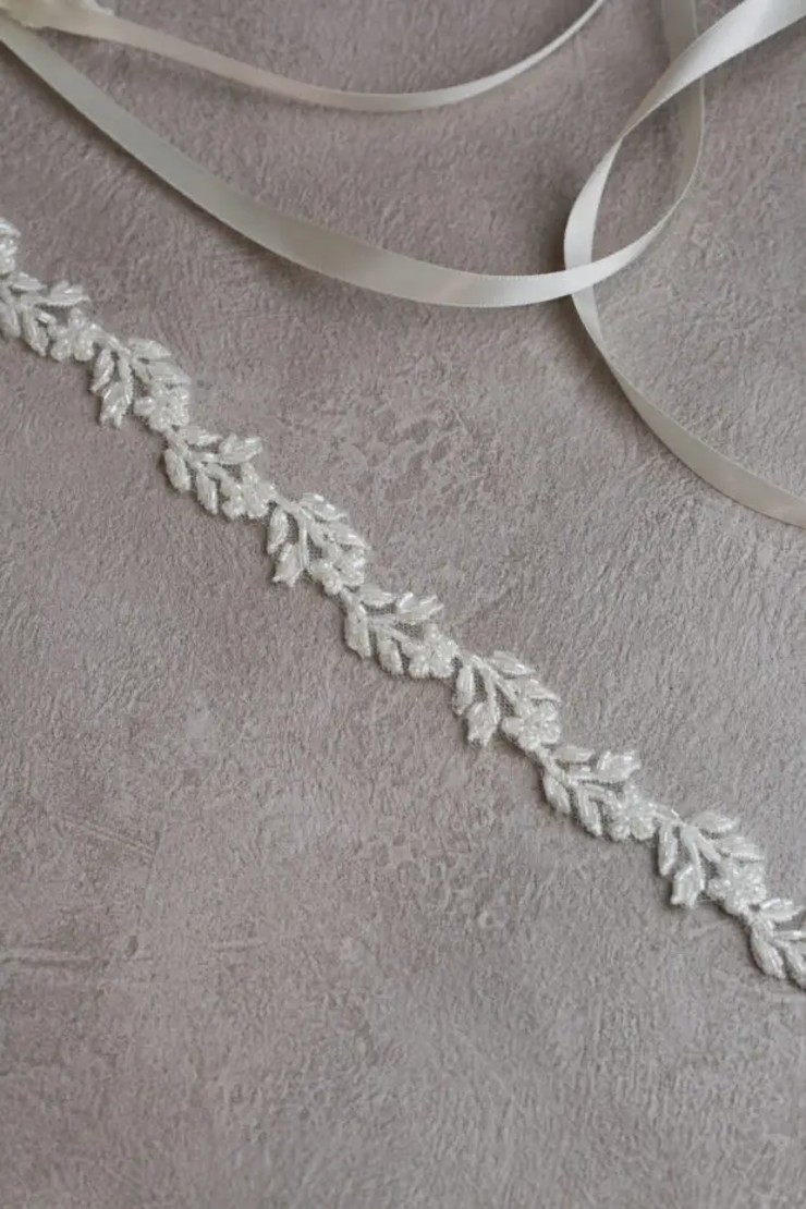 Amalia Belt #0 default Ivory picture